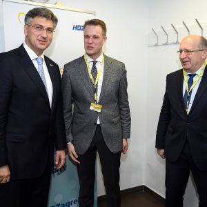 Andrej Plenković i Andrius Kubilius, bivši litvanski premijer