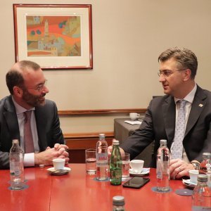 Andrej Plenković i Manfred Weber, bivši Spitzenkandidat Europske pučke stranke