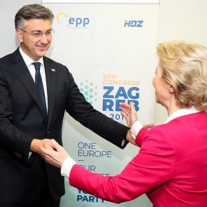 Susret Andreja Plenkovića i Ursule von der Leyen