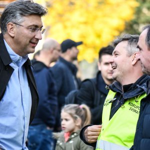 Zagreb: Susret premijera Plenkovića i kandidata Daria Juričana