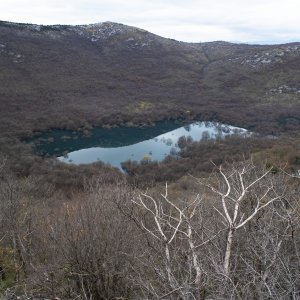 Zaron u jezero Ponikve