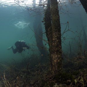 Zaron u jezero Ponikve