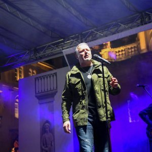 Koncert Marka Perkovića Thompsona na Stradunu povodom Dana branitelja