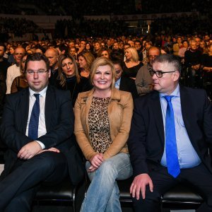 Marko Pavić, Kolinda Grabar Kitarović i Zvonimir Sunara