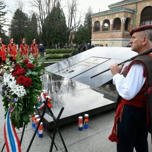 Mirogoj: Obilježavanje 20. obljetnice smrti Franje Tuđmana