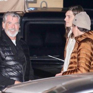 Pierce Brosnan sa sinovima Parisom i Dylanom