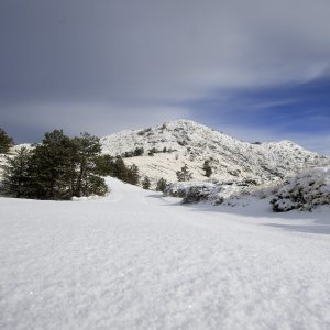 Snijeg na planini Biokovo