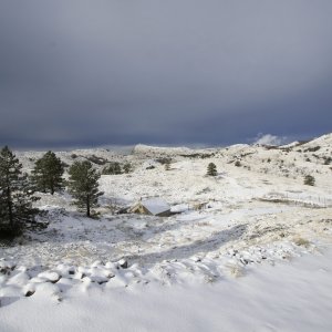 Snijeg na planini Biokovo