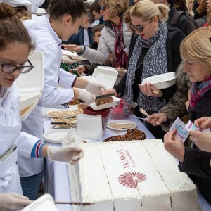 Humanitarna manifestacija Torta party u organizaciji Turističke zajednice Dubrovnika