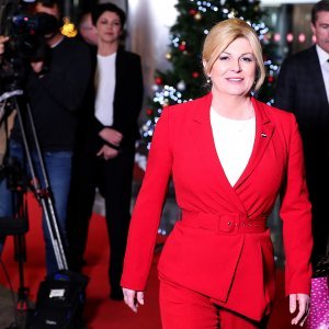 Kolinda Grabar Kitarović stigla na sučeljavanje