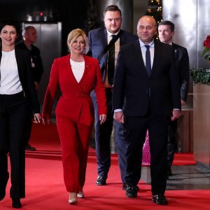 Kolinda Grabar Kitarović stigla na sučeljavanje