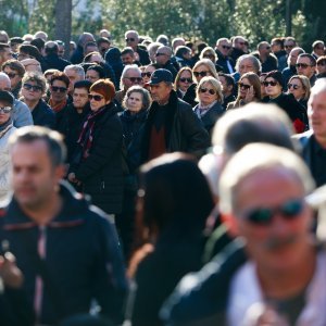 Posljednji ispraćaj Damira Mihanovića-Ćubija na groblju Lovrinac