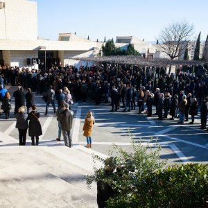 Posljednji ispraćaj Damira Mihanovića-Ćubija na groblju Lovrinac