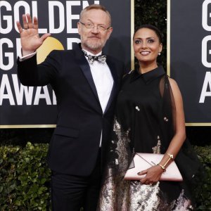 Jared Harris i Allegra Riggio