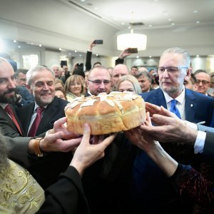 Milan Bandić, Goran Grlić Radman i Davor Božinović