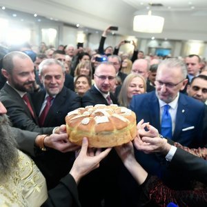 Boris Milošević, Milan Bandić, Goran Grlić Radman, Natalija Hmelina i Davor Božinović