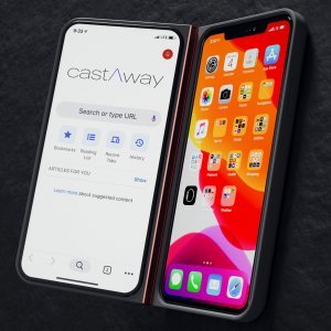 CastAway: navlaka za mobitel s dodatnim ekranom