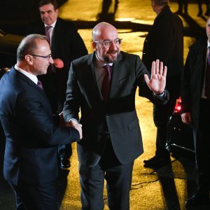 Gordan Grlic Radman i Charles Michel