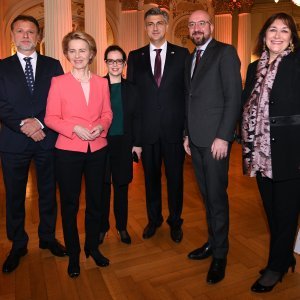 Gordan Jandroković, Ursula von der Leyen, Andrej Plenković, Dubravka Šuica