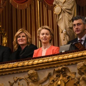 Jakov Kitarović, Kolinda Grabar Kitarović, Ursula von der Leyen, Andrej Plenković