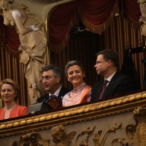 Kolinda Grbar Kiarović,Ursula von der Leyen i Andrej Plenković