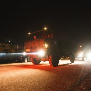 Olupina helikoptera Kiowa stigla u luku Gaženica