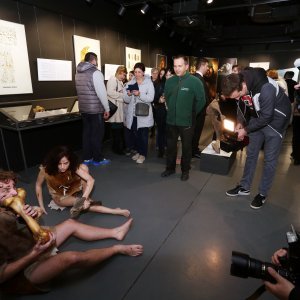 Neandertalci u Noći muzeja posjetili muzej Aquatica u Karlovcu