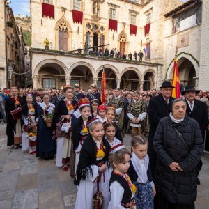 Dubrovnik: Svečano otvorena 1048. Festa svetog Vlaha, zaštitnika grada