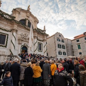 Dubrovnik: Svečano otvorena 1048. Festa svetog Vlaha, zaštitnika grada