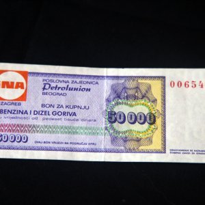 Bonovi za kupnju benzina i dizela