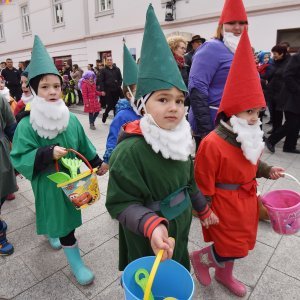 Čakovec: Dječjom povorkom započeo 56. Međimurski fašnik