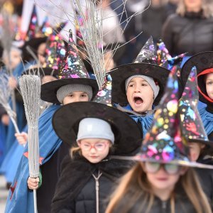 Čakovec: Dječjom povorkom započeo 56. Međimurski fašnik