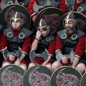 Vikinški festival Up Helly Aa u Lerwicku