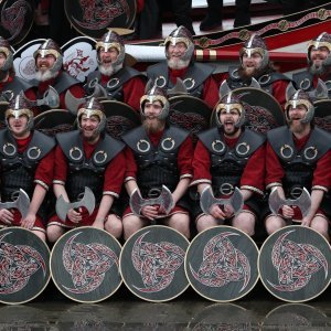 Vikinški festival Up Helly Aa u Lerwicku