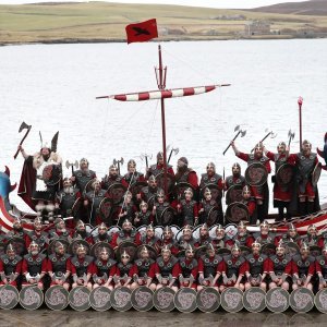 Vikinški festival Up Helly Aa u Lerwicku