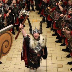 Vikinški festival Up Helly Aa u Lerwicku