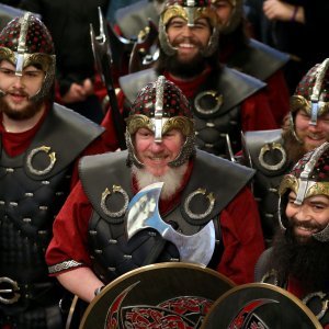 Vikinški festival Up Helly Aa u Lerwicku