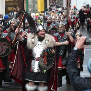 Vikinški festival Up Helly Aa u Lerwicku