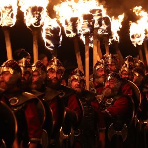 Vikinški festival Up Helly Aa u Lerwicku