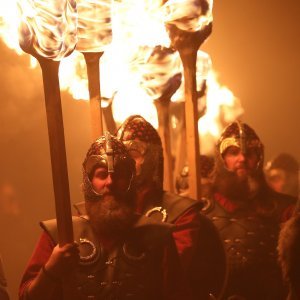 Vikinški festival Up Helly Aa u Lerwicku