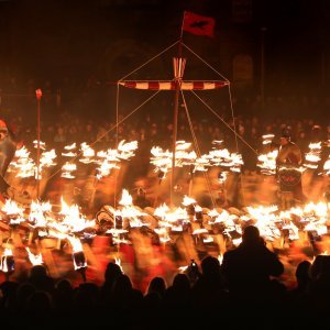 Vikinški festival Up Helly Aa u Lerwicku