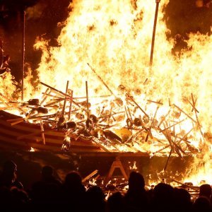 Vikinški festival Up Helly Aa u Lerwicku