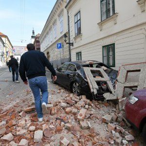 Zagreb: Oštećenja na Gornjem gradu nakon potresa