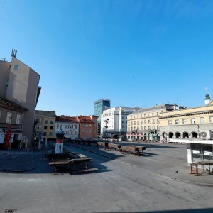 Tržnica Dolac zatvorena odlukom Kriznog stožera