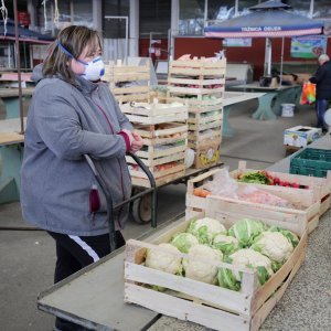 Zatvorena i osječka tržnica