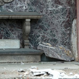 Zagreb: Posljedice potresa na Mirogoju