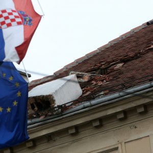 Šteta od potresa u Zagrebu
