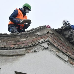 Zagreb - četvrti dan od razornog potresa