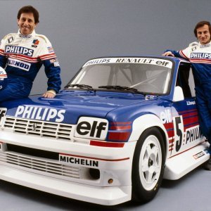 Renault 5 Maxi Turbo Jean-Louis Bousquet i Jean Ragnotti