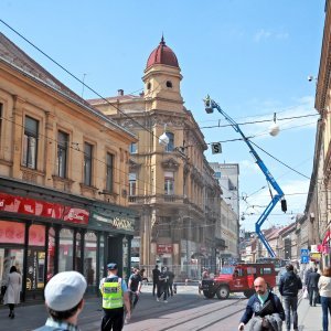 Križanje Frankopanske ulice i Ilice